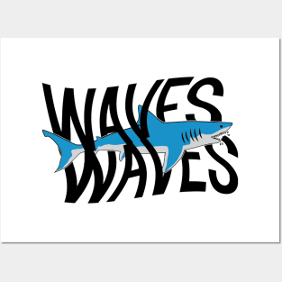 WAVES Shark Week Posters and Art